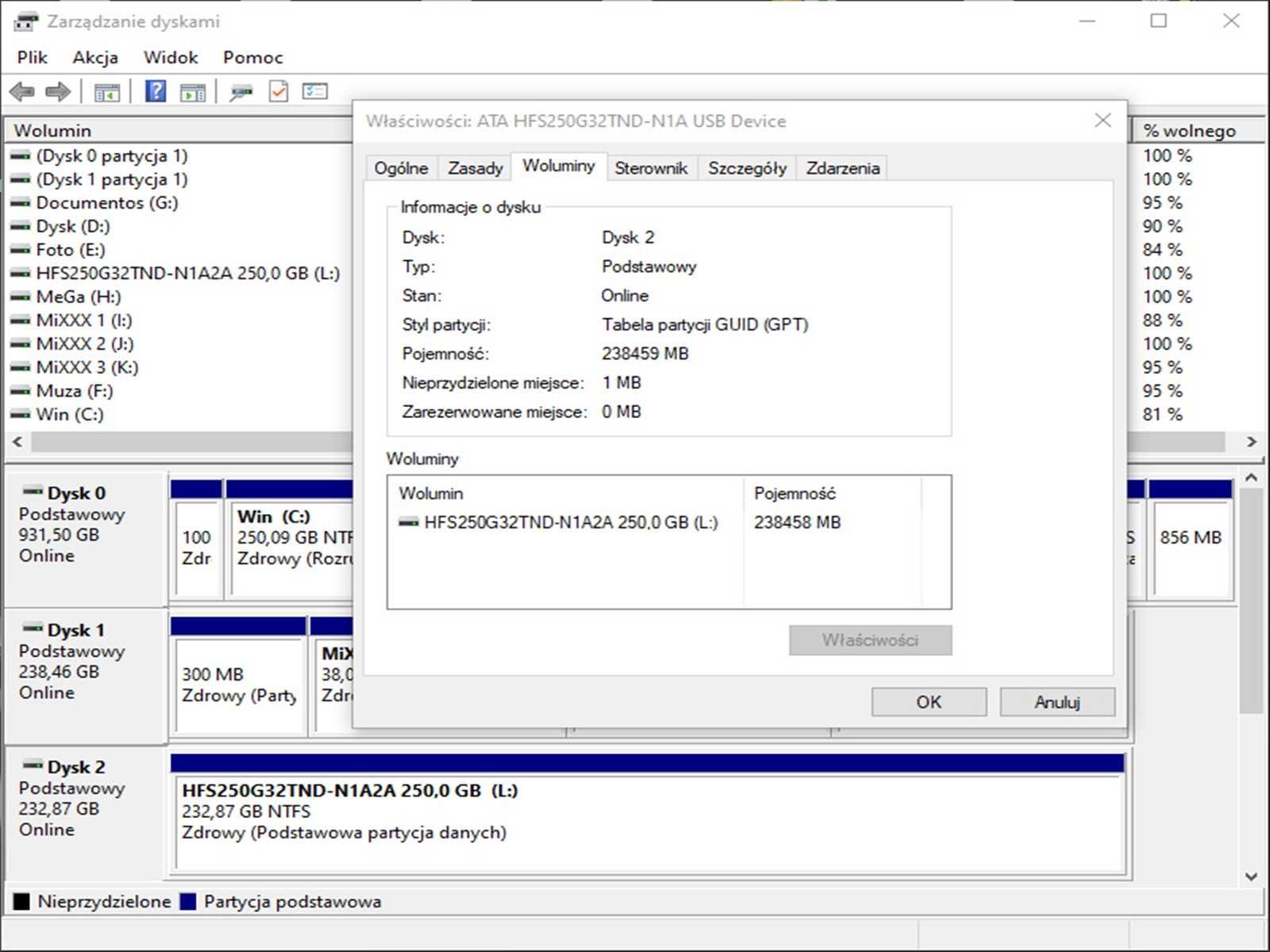 SSD 250GB  HyniX