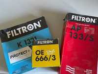 NOWE Filtry zestaw Filtron K 1321 + OE 666/3 + AP 133/5