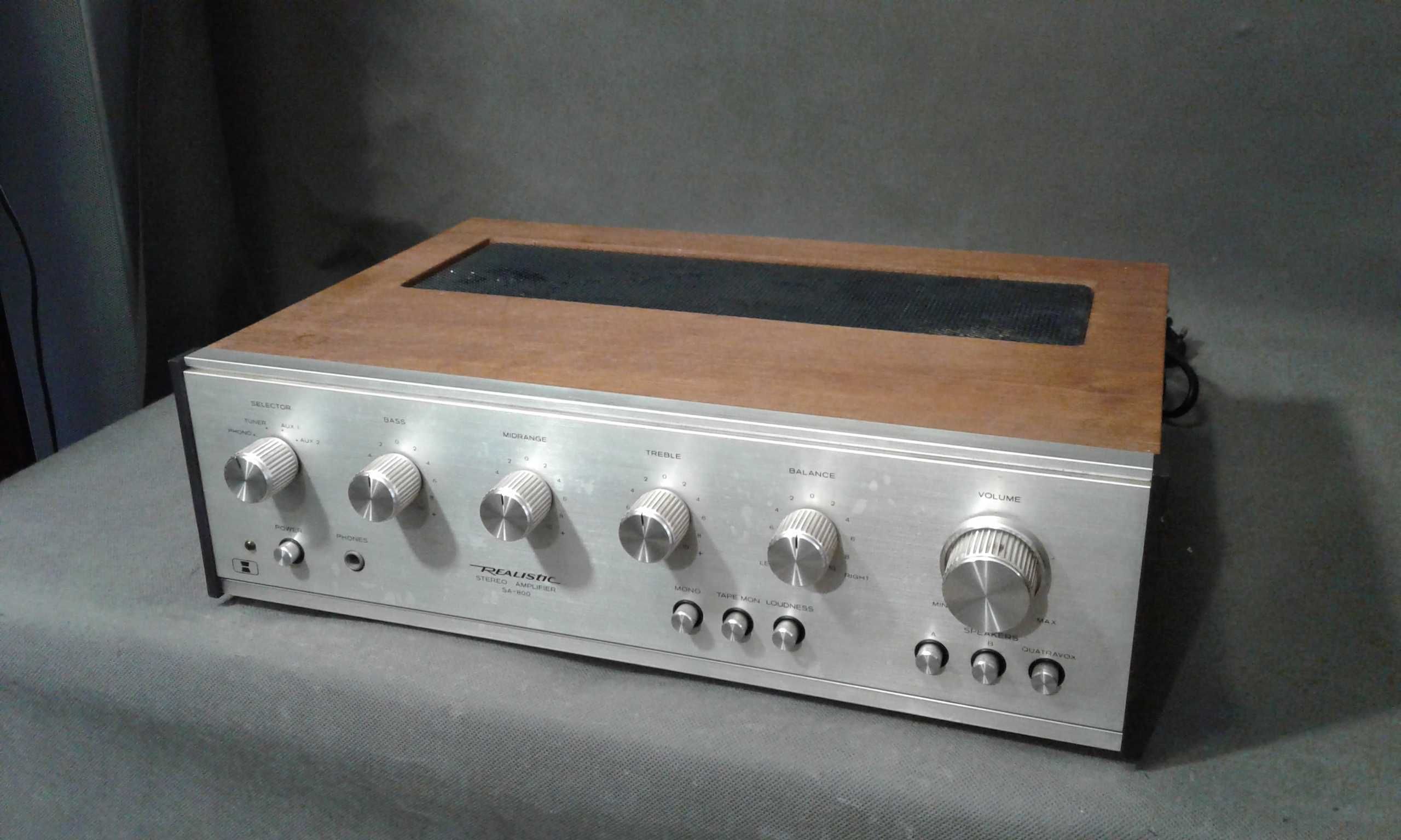 REALISTIC SA-800, wzmacniacz stereo vintage