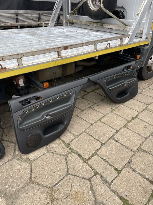 Шкіряні Карти дверей  Шкода Суперб 1 Skoda Superb кожа обшивка дверей