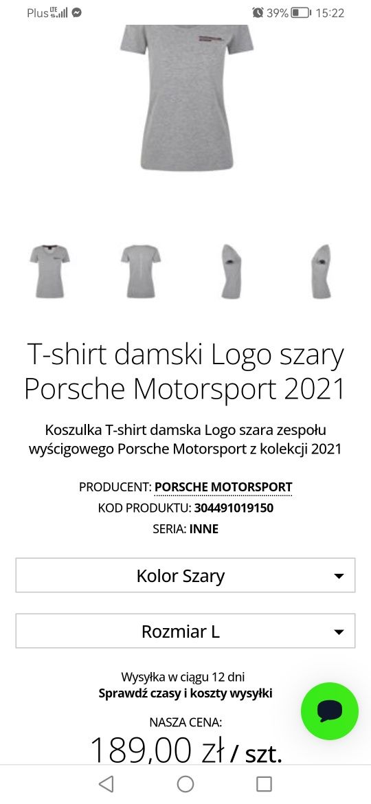 Koszulka Porsche