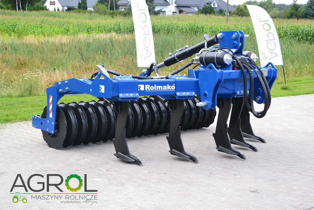 Głębosz ROLMAKO RIPP-TILL  3m 5 zębów zab hydrauliczne!