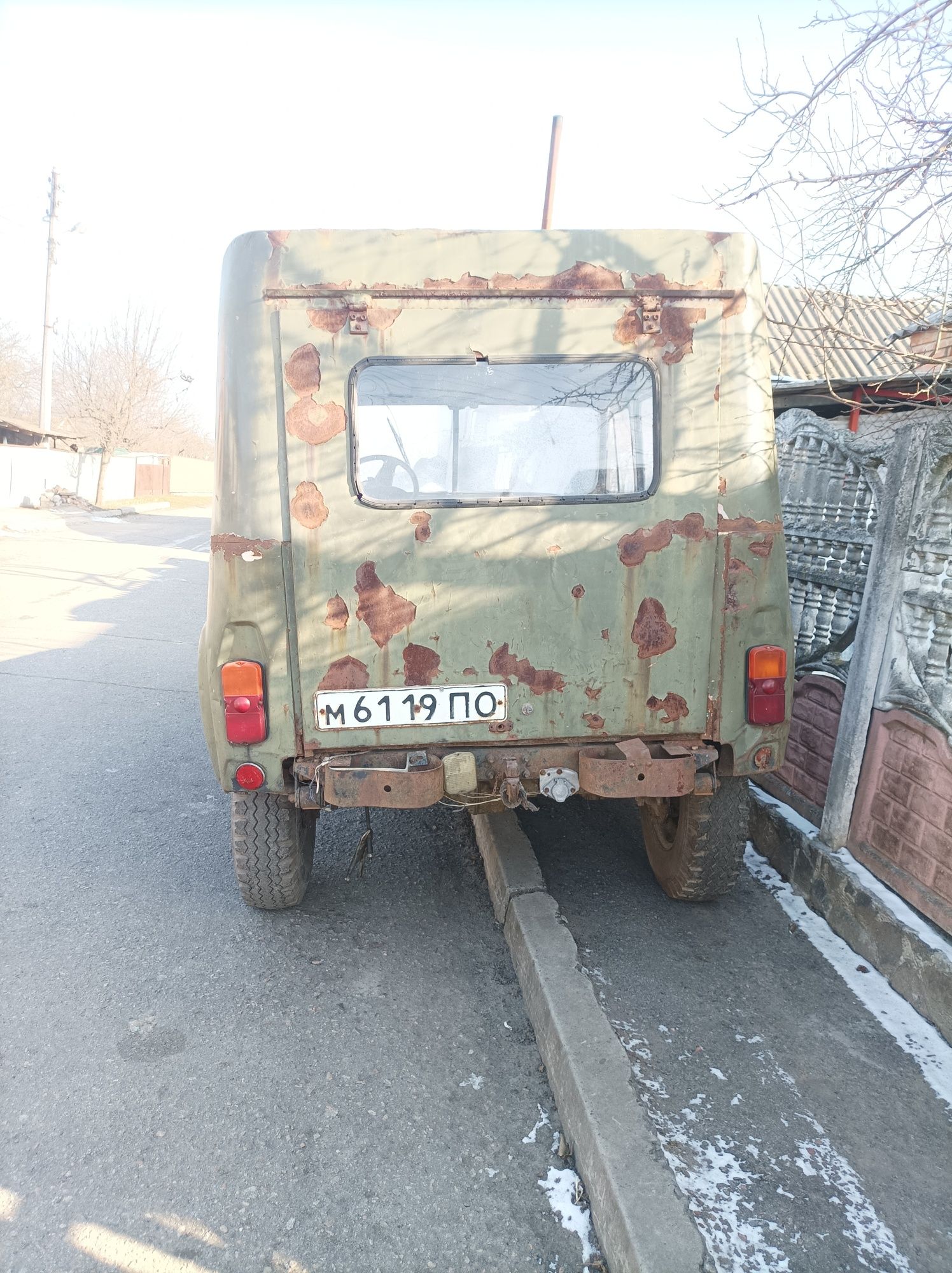 УАЗ-3151 на воєнних мостах УАЗ бобік