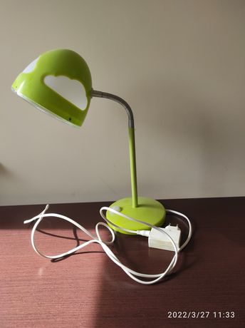 Lampka zielona Ikea