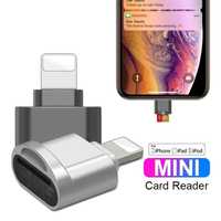 Adapter Czytnik Kart-SD do IPHONE/IPad/LIGHTNING