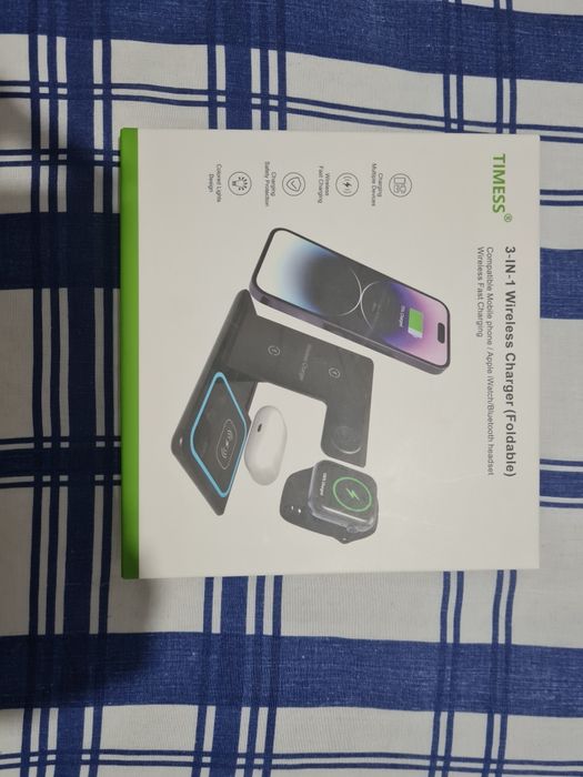Carregado wireless 3-IN-1