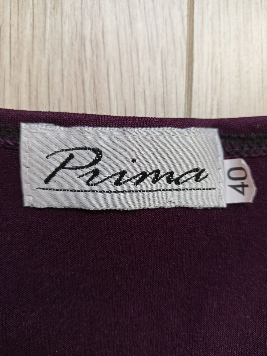 T-shirt koloru fioletowego / Prima / roz. L