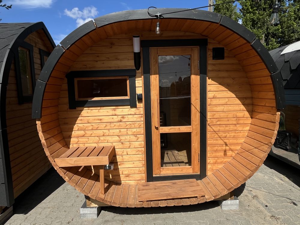 Sauna, Jacuzzi, beczka, kamper, RELAKS GOTOWY OD RĘKI!!!