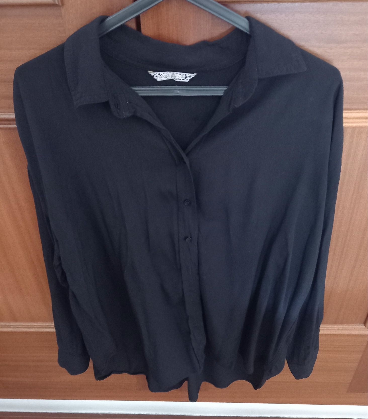 Blusa M(Nakuro)Preto Nova