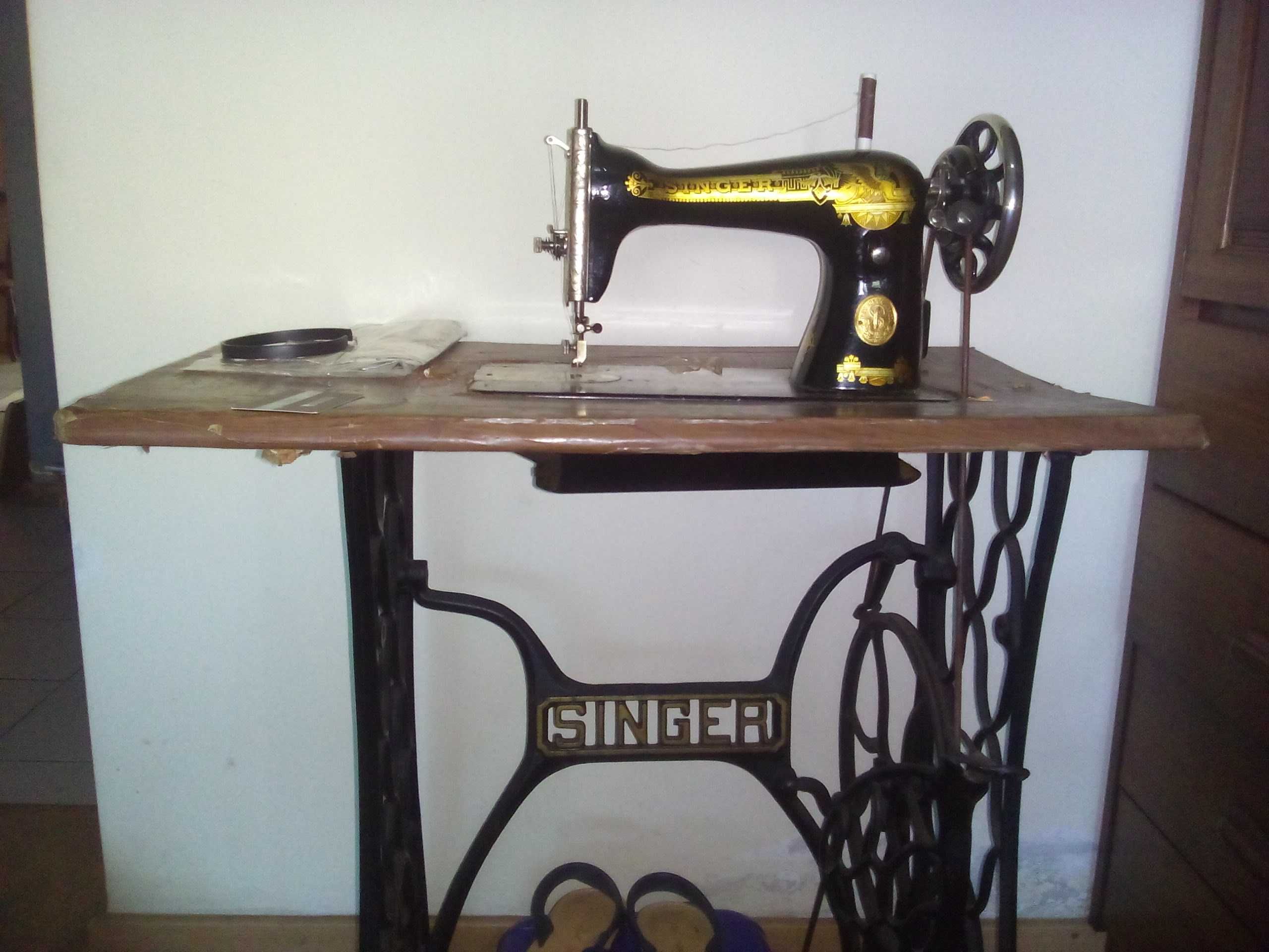 maquina costura singer vintage como nova