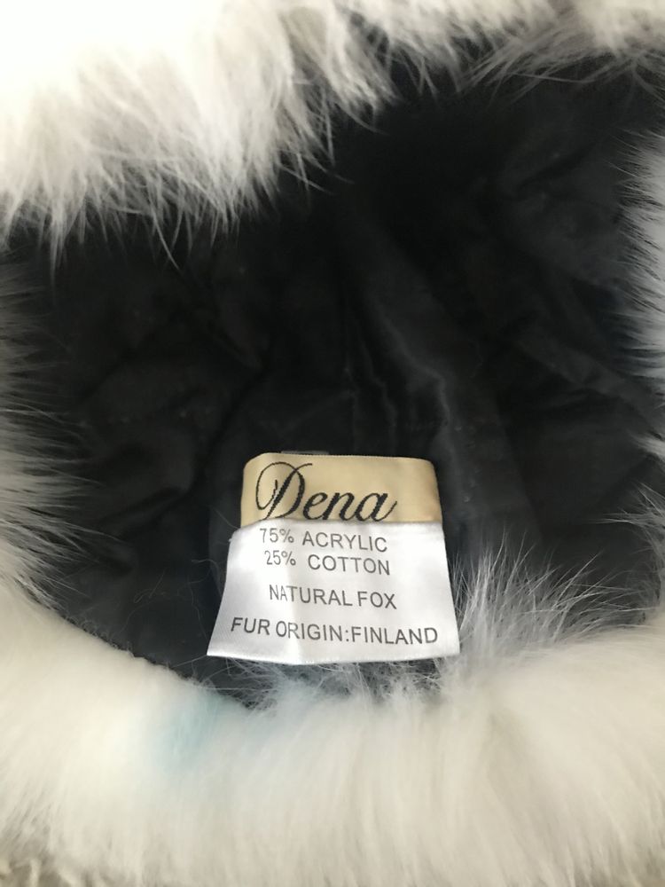 Шапка з хутром Dena