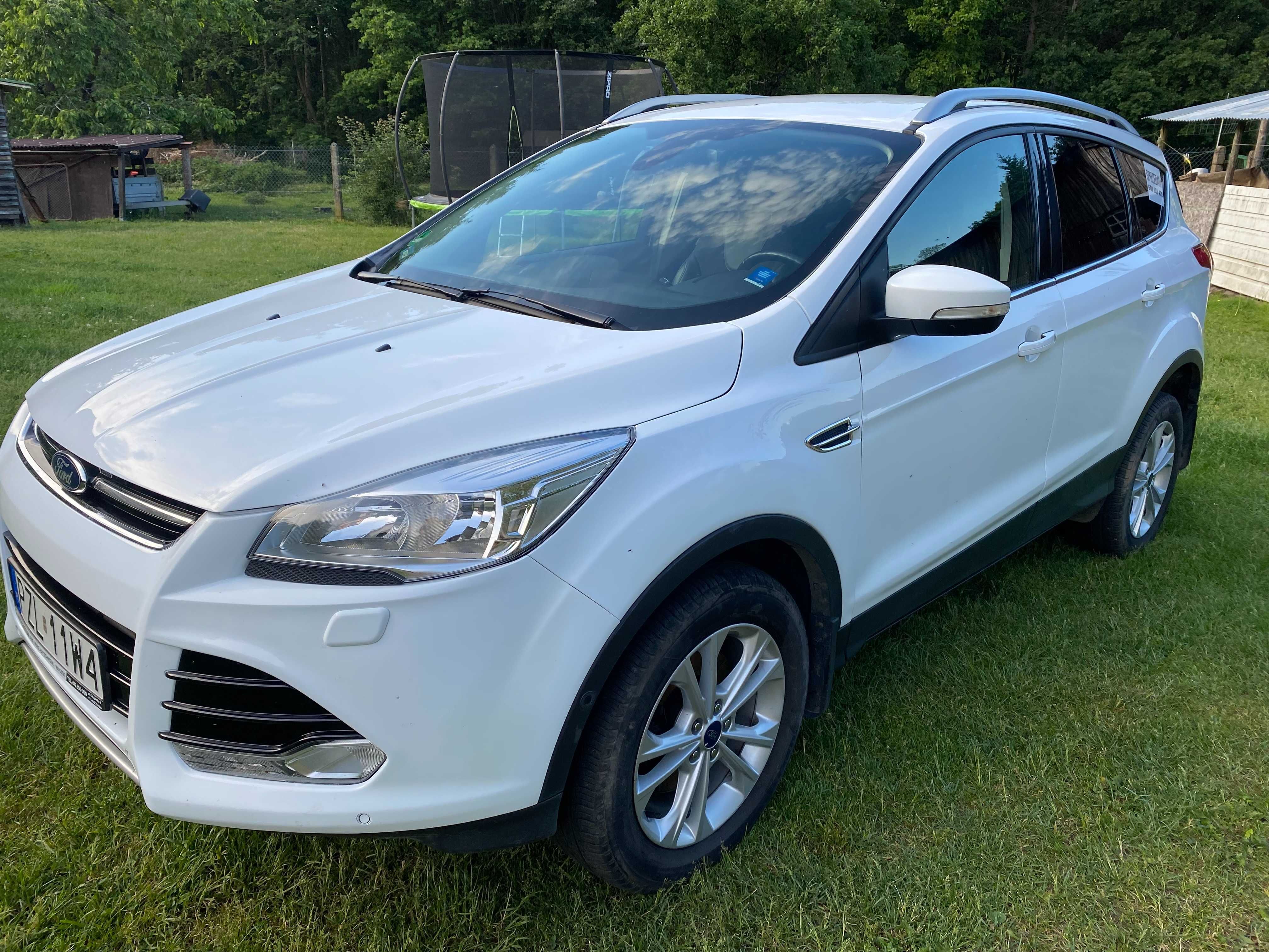 Ford Kuga II, 2,0 Tdci (diesel), 4x4, 2014 r, 162000 km,