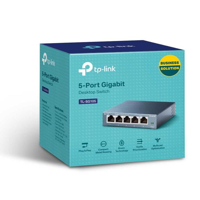 Новый 5-портовый Гигабитный коммутатор Tp -Link TL-SG105