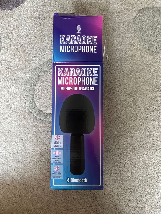 Mikrofon karaoke Bluetooth – idealny na imprezy i domowe występy!