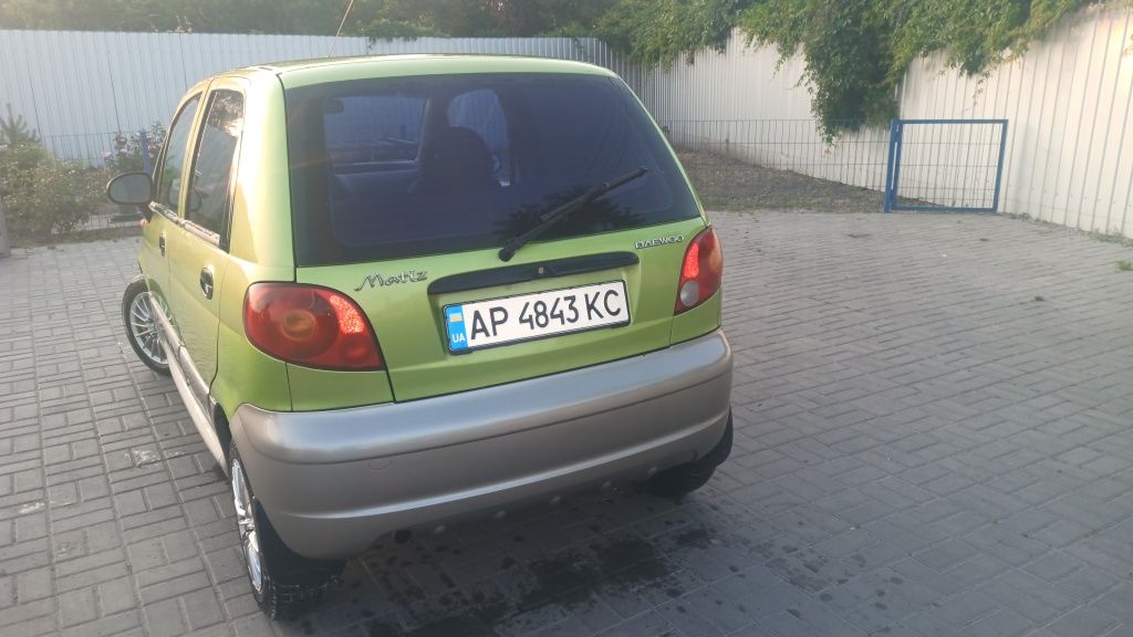 Matiz BEST, мотор 1 литр  2007 год
