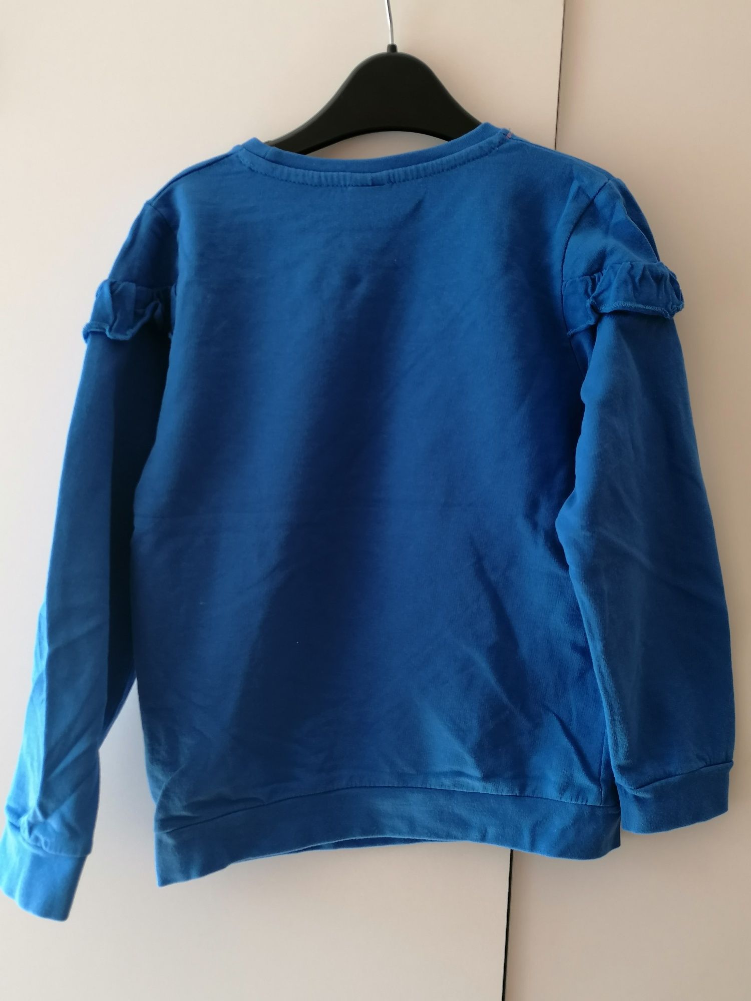 Bluza niebieska rozmiar 122
