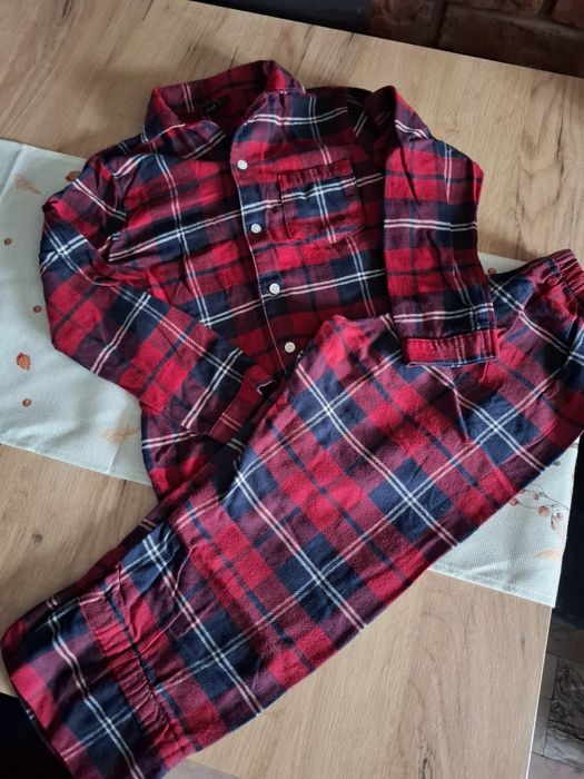 Piżama chłopięca świąteczna H&M 122/128