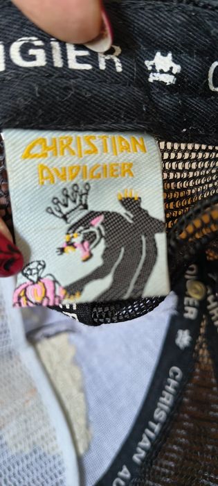 Czapka z daszkiem Christian Audigier vintage