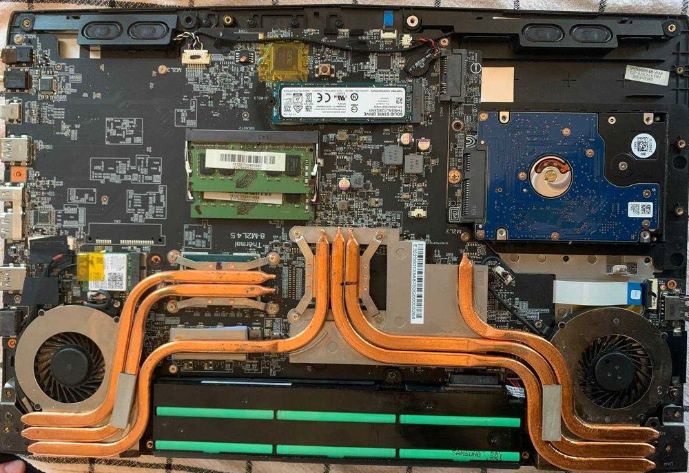 Laptop dla gier MSI GL62M 7RE i7 3.8GHz 1050TI 4GB 16GB 1TB HDD+SSD