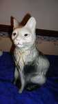 Gato em Louça 21 cm