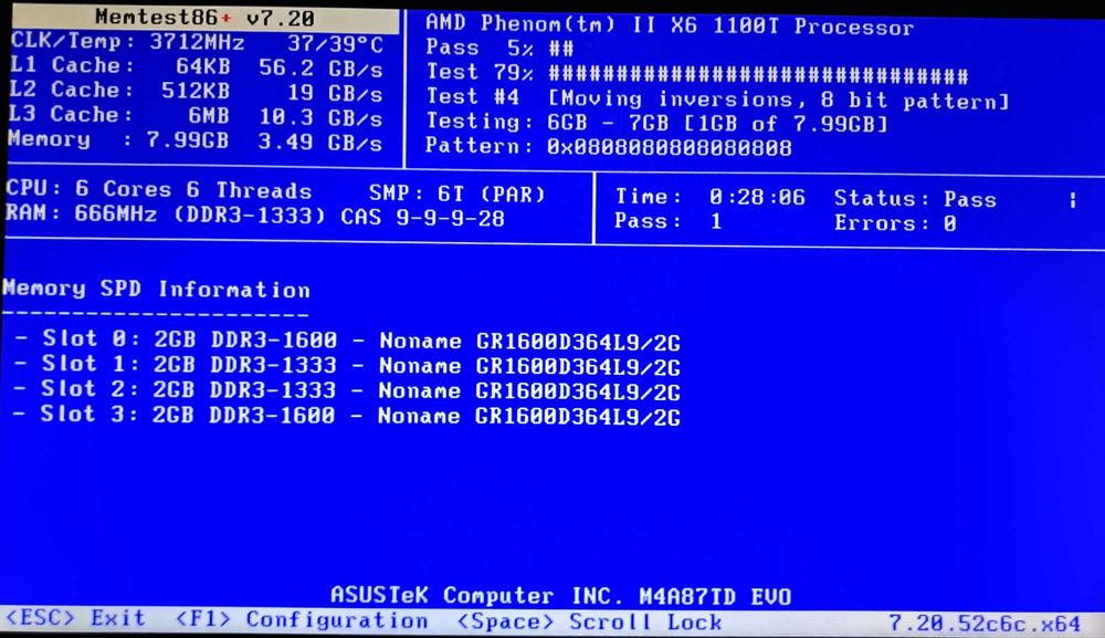 DDR3 1600 (PC12800/800MHz) CL9 DIMM GoodRam 2GB x4 [комплект 4 шт]
