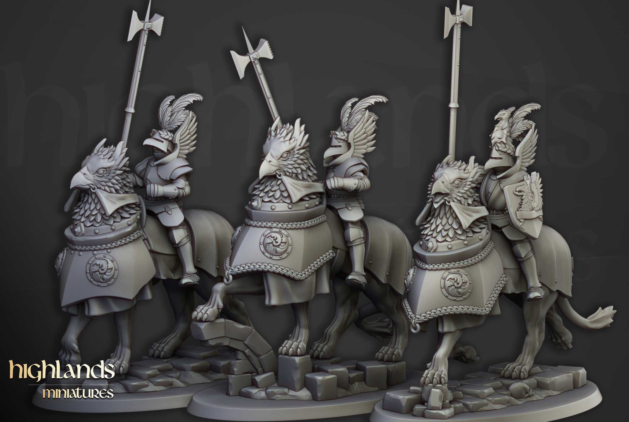 Knights of the Rising Sun - WFB ToW AoS - Highlands x3