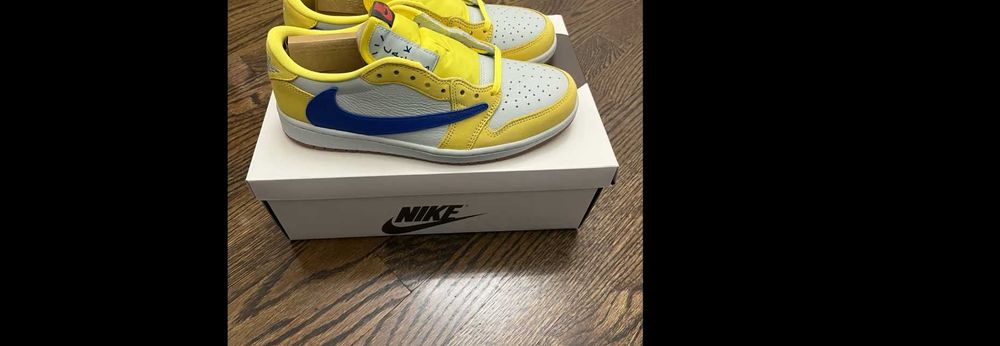 AirJordanRetroLowTravisScottCanaryYellowSizeUS10=EU44 r.41