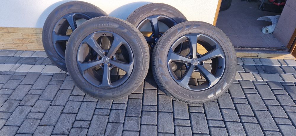 Sprzedam komplet feg audi Q5 z oponami 235/60/R18 bierznk 6.5mmlg z op