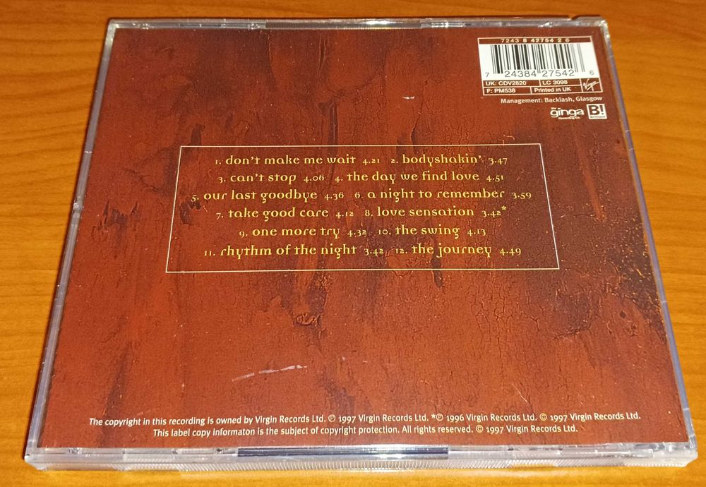 CD 911 - The Journey