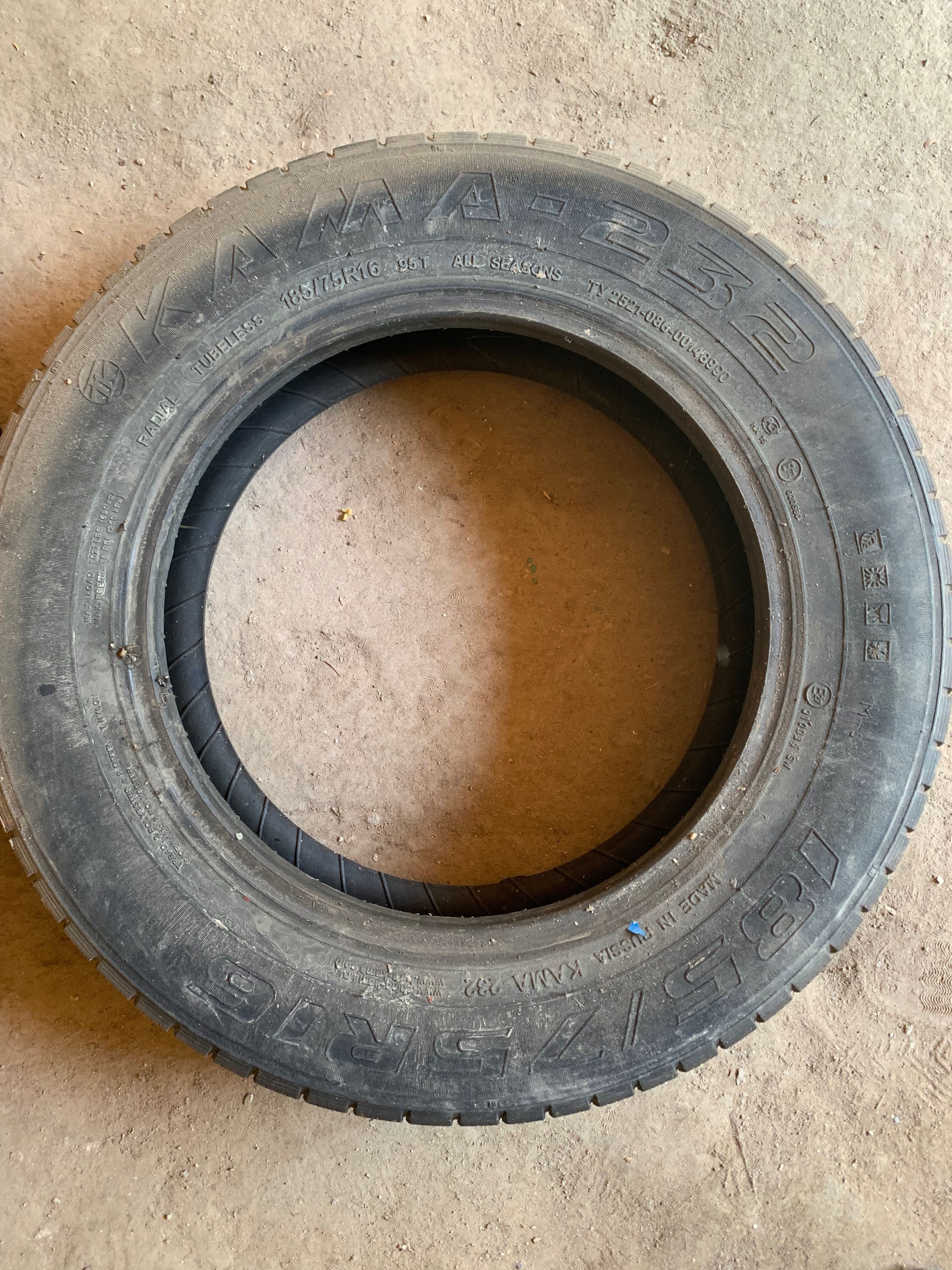 Продам резину КАМА 185/75 R16