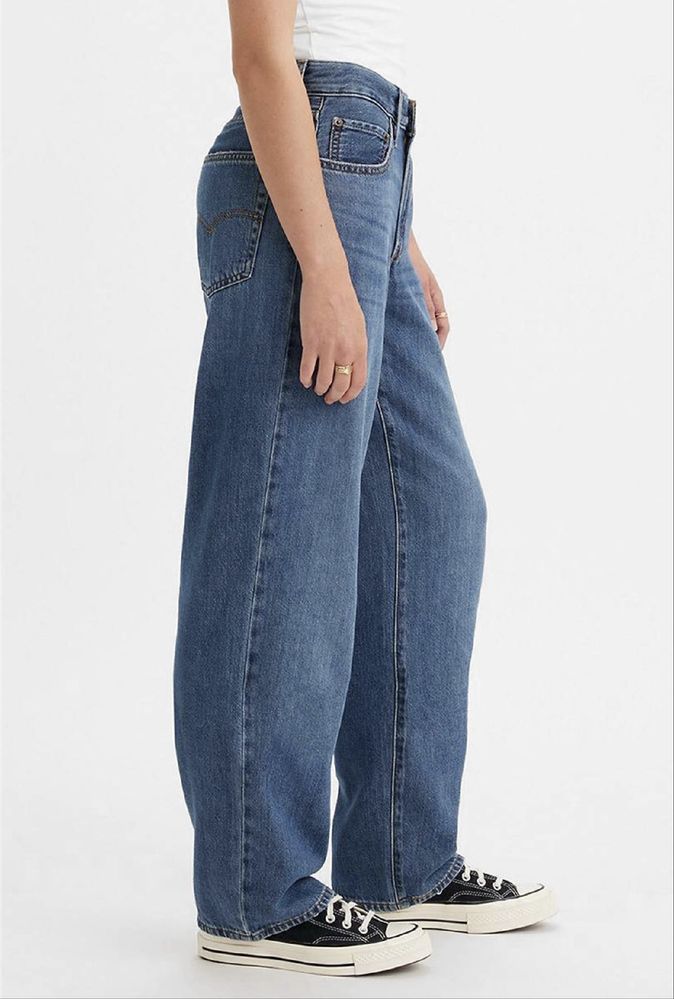 Джинсы Levis Baggy dad 26 размер!