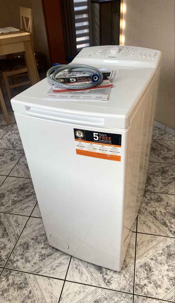 Pralka automatyczna SLIM 40cm. płytka wąska automat od góry