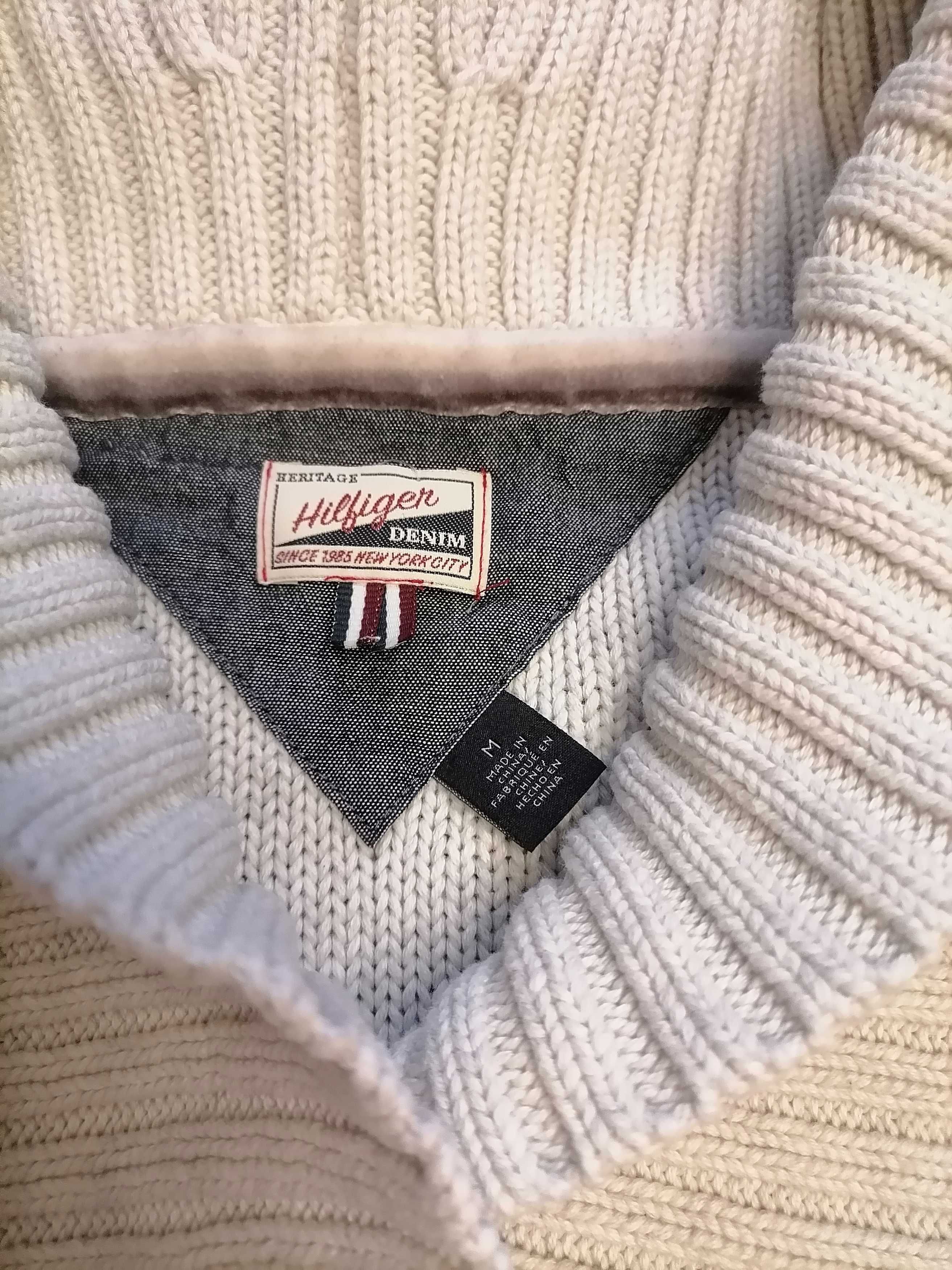 Sweter z krótkim rękawem tommy hilfiger