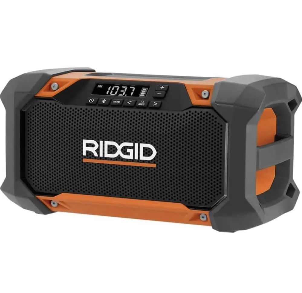 Радіо, колонка RIDGID 18 В R84089 Bluetooth