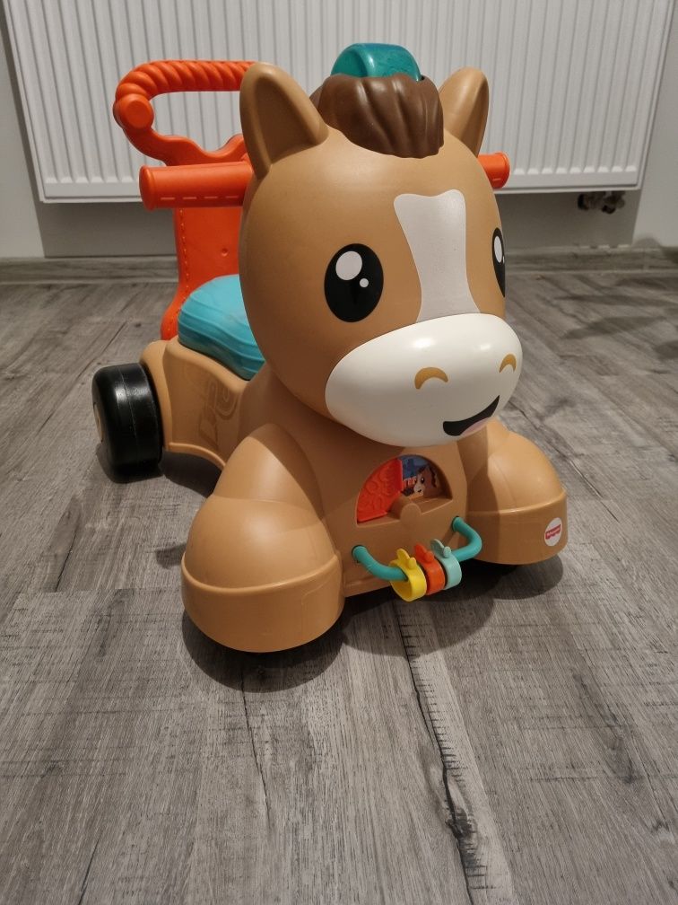 Konik Fisher Price Jeździk- Pchacz