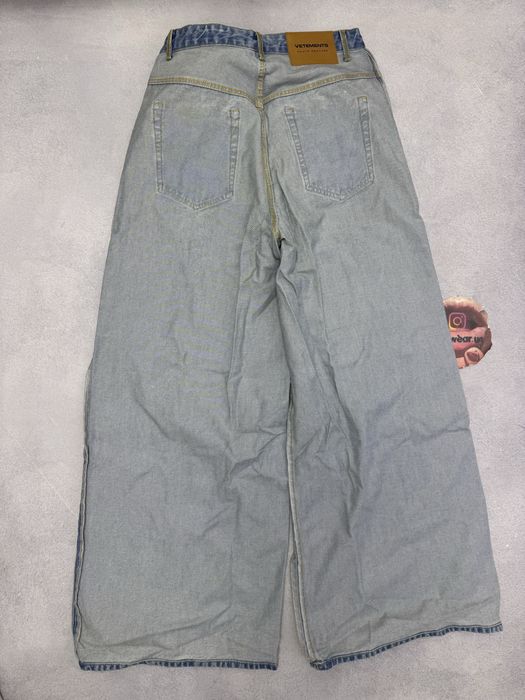 штаны джинсы Vetements Inside Out Jeans M L
