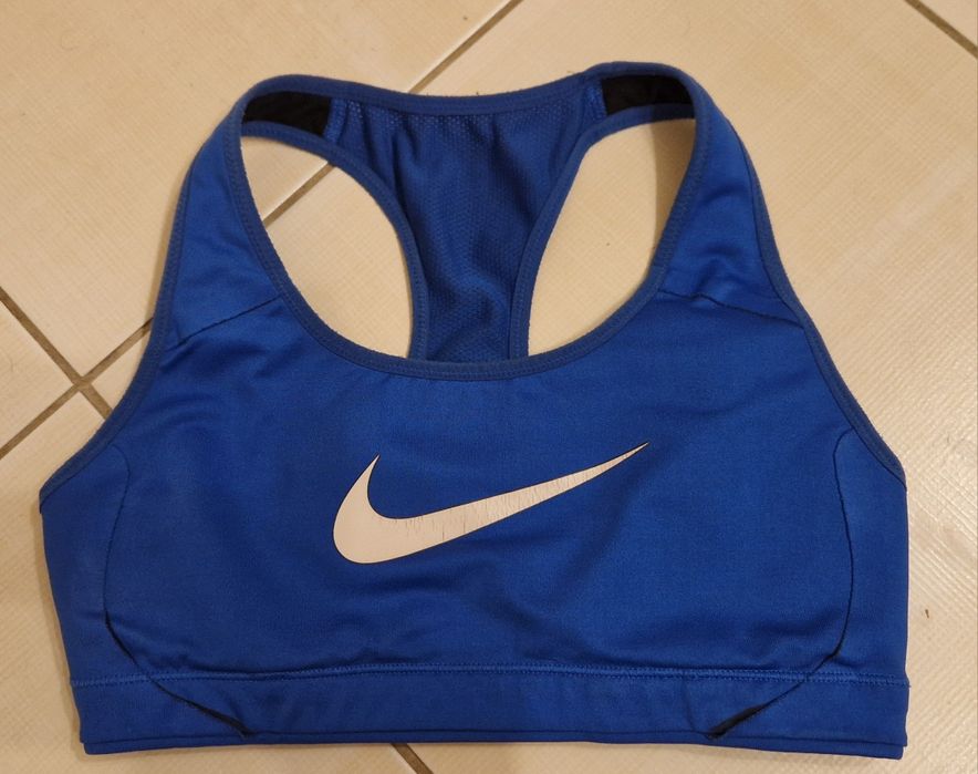 Top biustonosz sportowy dziewczęcy Nike 10-12 lat xxs