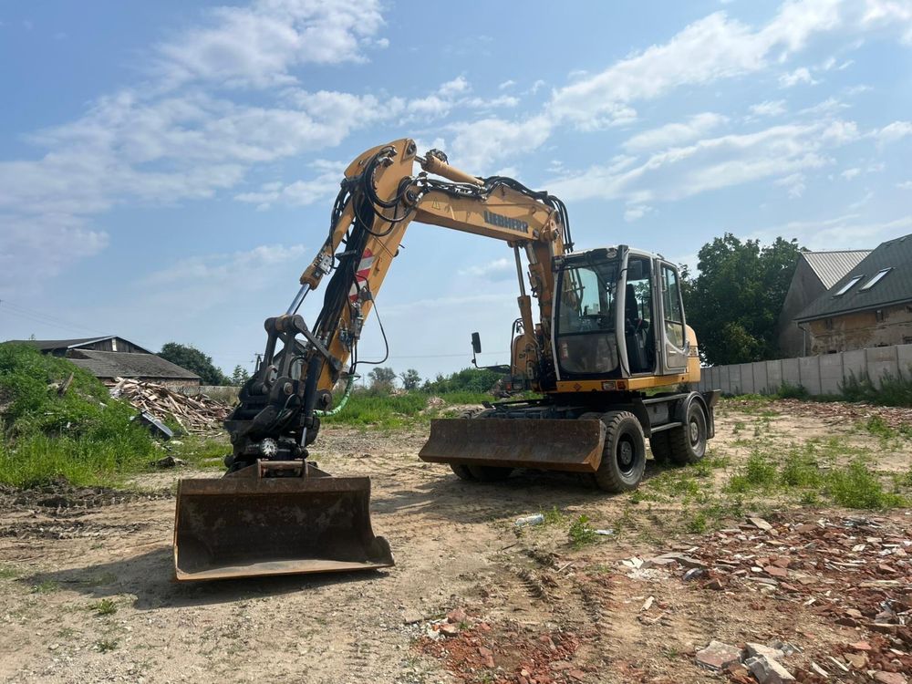 Koparka Kołowa Liebherr A316 Rotator+Szczypce
