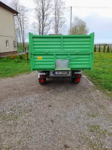 Przyczepa Wodziński jednoosiowa 3.5t