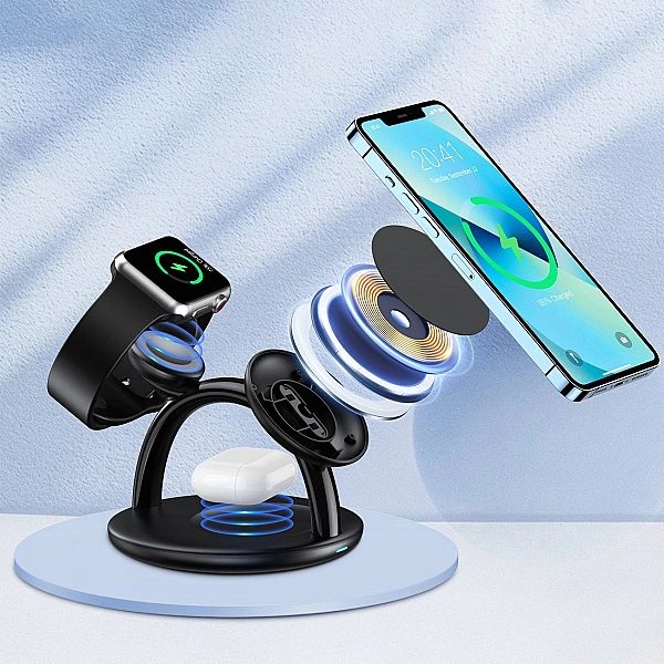 Choetech indukcyjna stacja ładująca 3w1 iPhone 12/13/14, AirPods Pro,