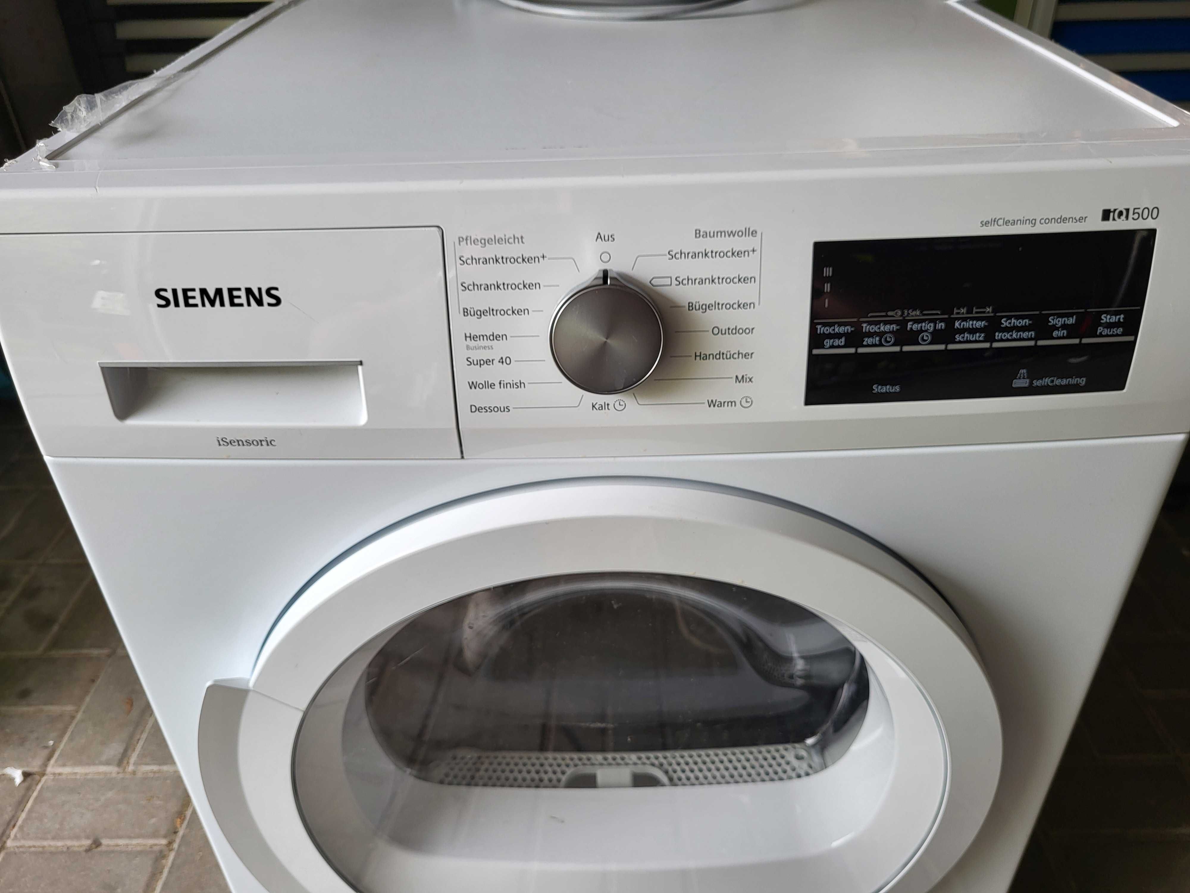 Suszarka Siemens WT45W460 Pompa Ciepła Uszkodzona