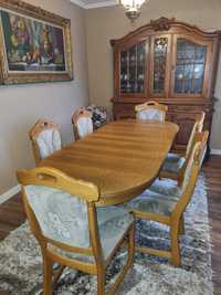 Drewniany Stół z krzesłami
