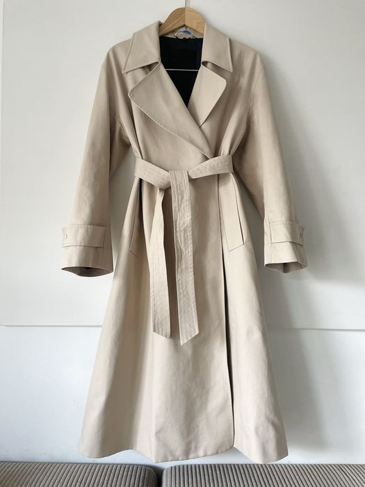 Massimo Dutti Trencz jasny beż