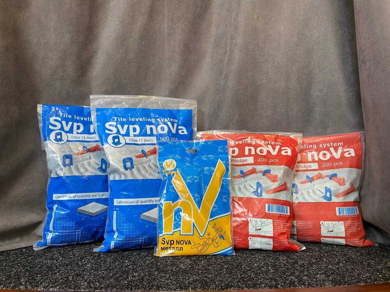 СВП Nova Нова Основи, клини, інструмент / Система вирівнювання плитки