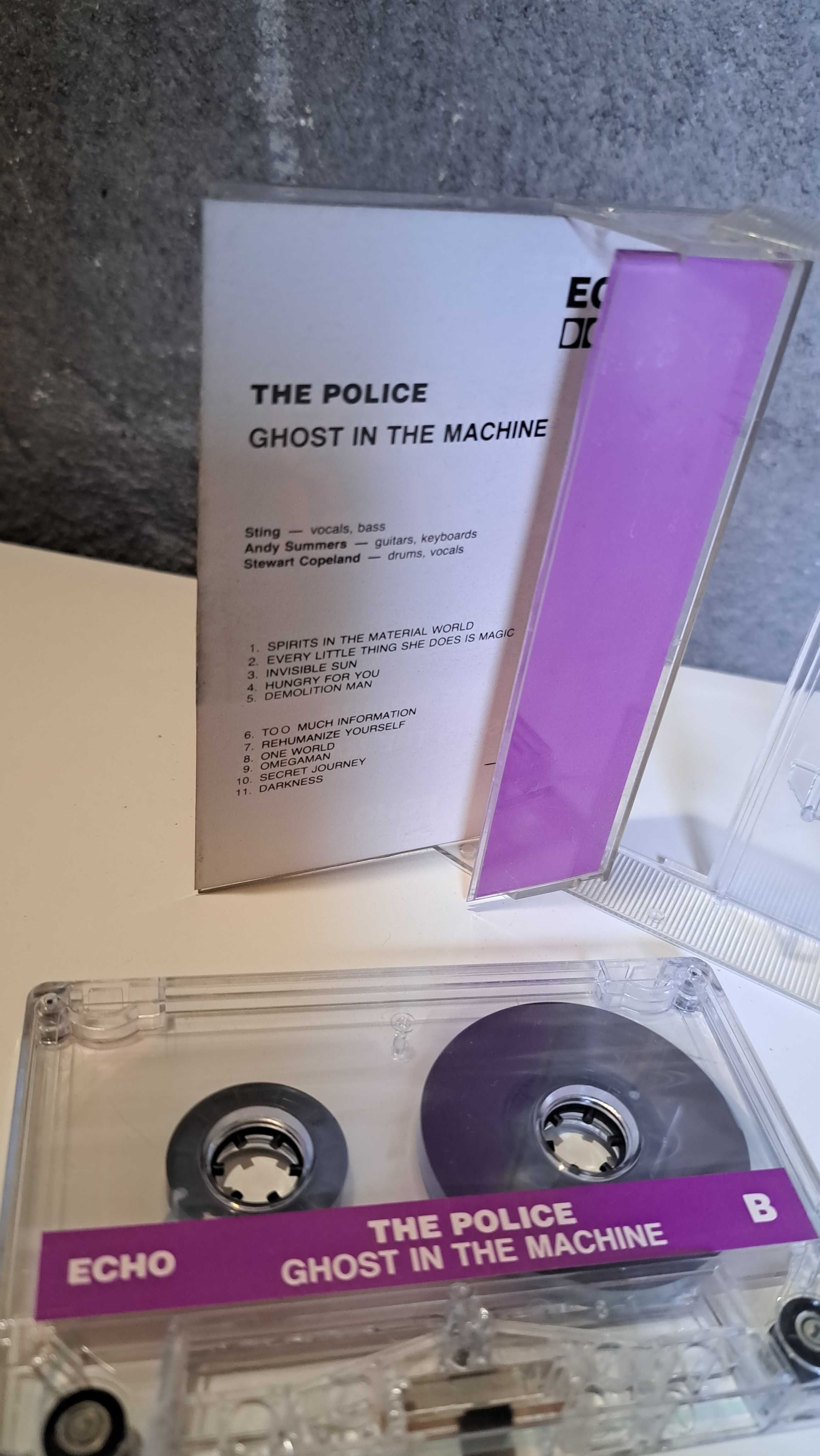 The Police GHOST in The Machine kaseta audio