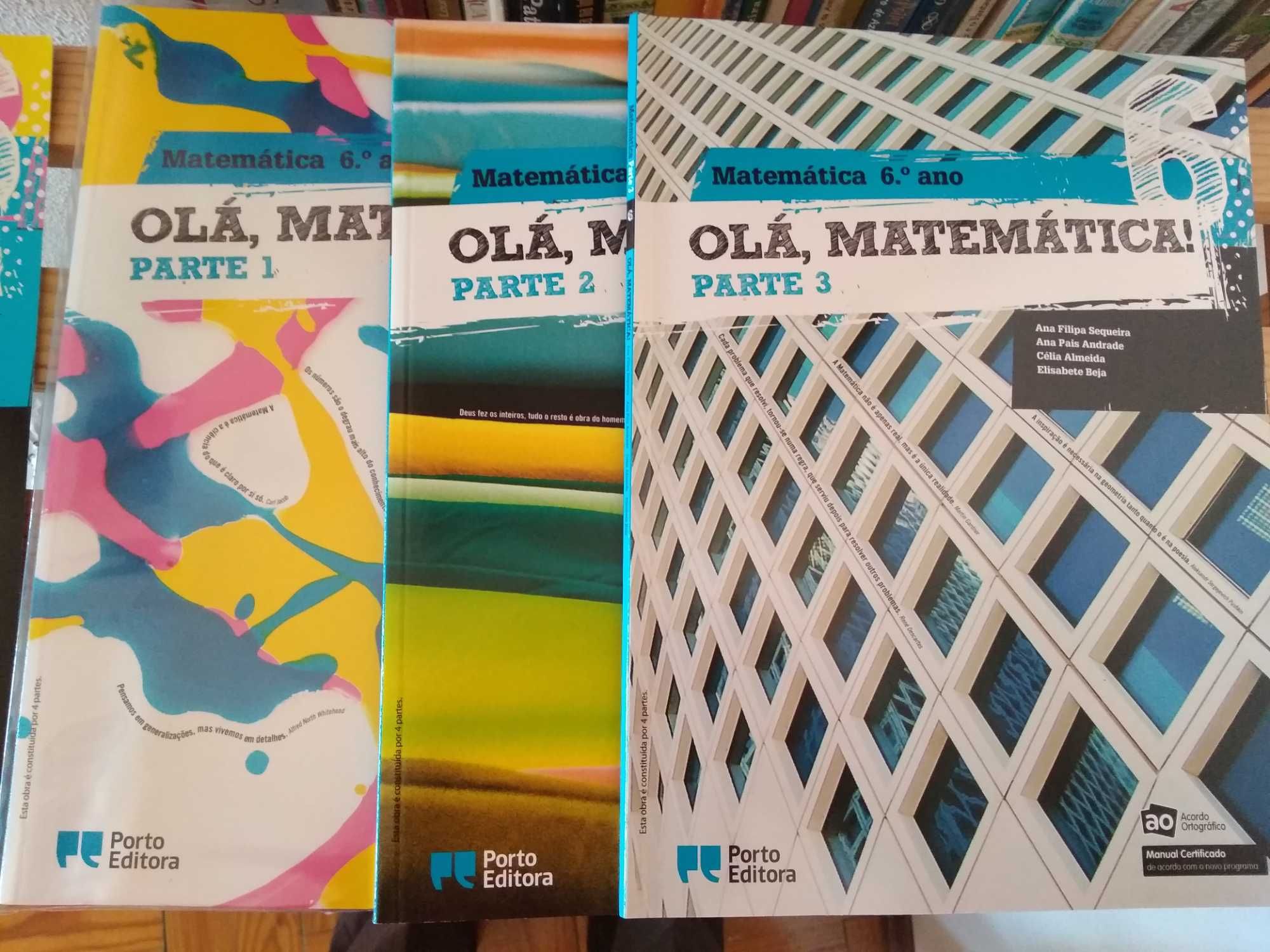 Manual Olá, Matemática! Matemática 6º ano