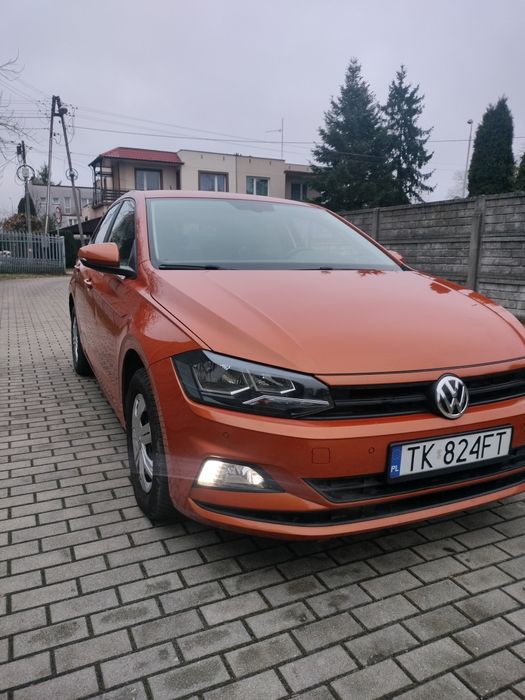Volkswagen Polo  z Belgii zarejestrowany 1.0 95 km tempomat czujnikii