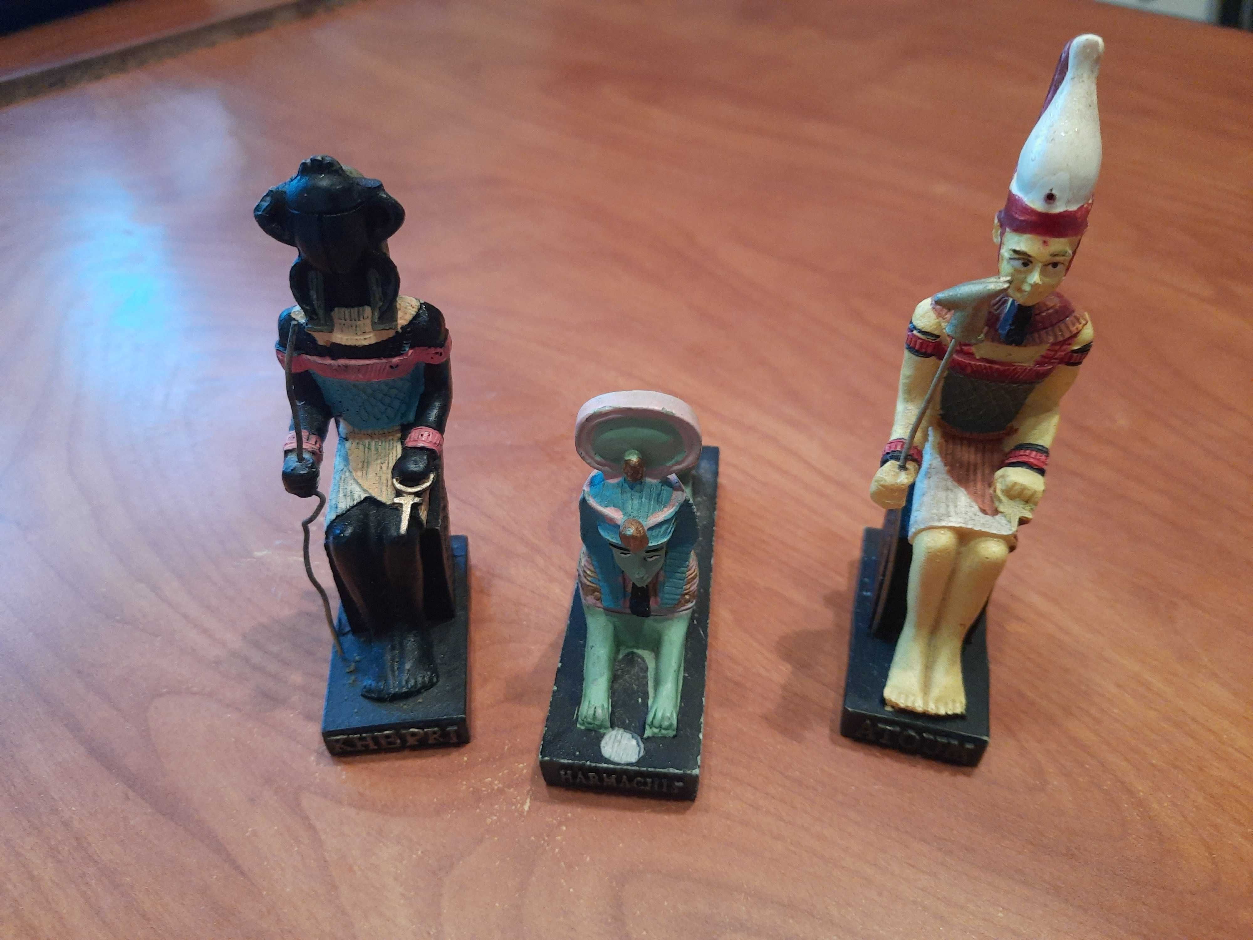 figurki egipskie bogowie Egiptu ebonit