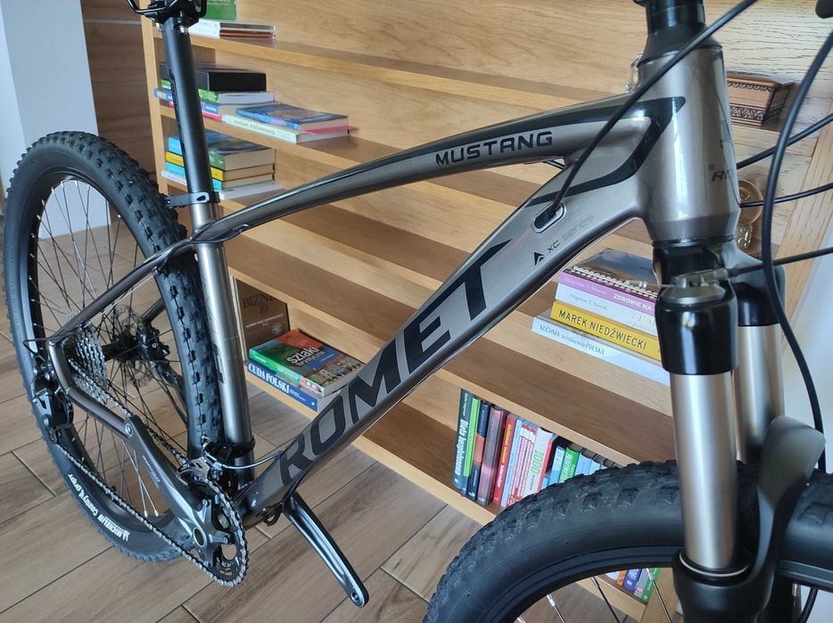 Rower górski, MTB, Romet MUSTANG r. 17” M , STAN BARDZO DOBRY, OKAZJA!