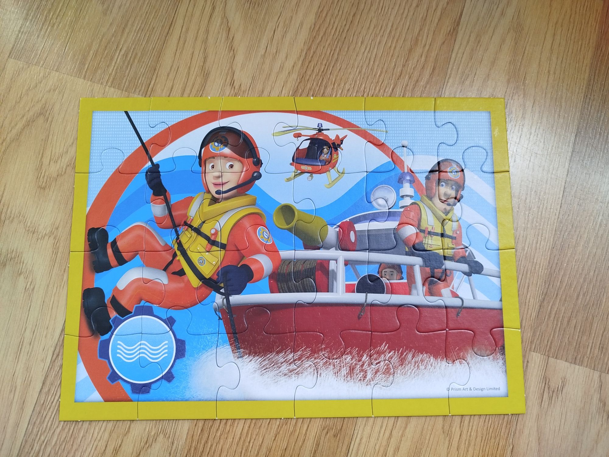 Puzzle Strażak Sam Trefl 4 w 1